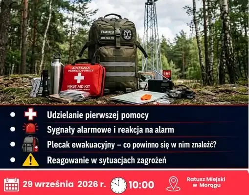 Szkolenie z obrony cywilnej i pierwszej pomocy w Morągu