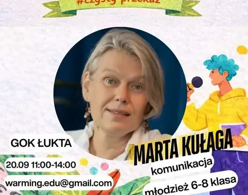 Warsztaty komunikacji dla młodzieży w GOK Łukta – 20 września