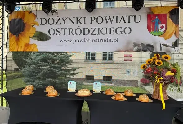 Gmina Małdyty na XXV Dożynkach Powiatu Ostródzkiego – sukces wieńca z Wodzian/Bagnit