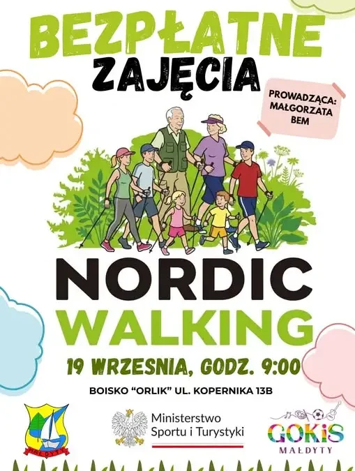 Małdyty: Sobotnie zajęcia sportowe na Orliku dla całych rodzin