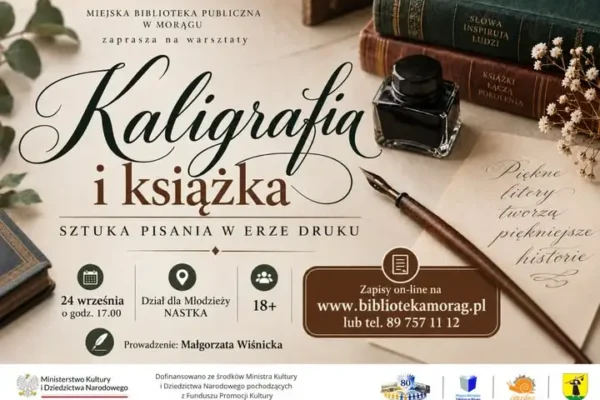 Warsztaty kaligrafii w Morągu – sztuka pisania w erze druku