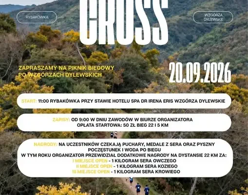 XVII Dylewski Cross – zawody biegowe na Wzgórzach Dylewskich już 20 września
