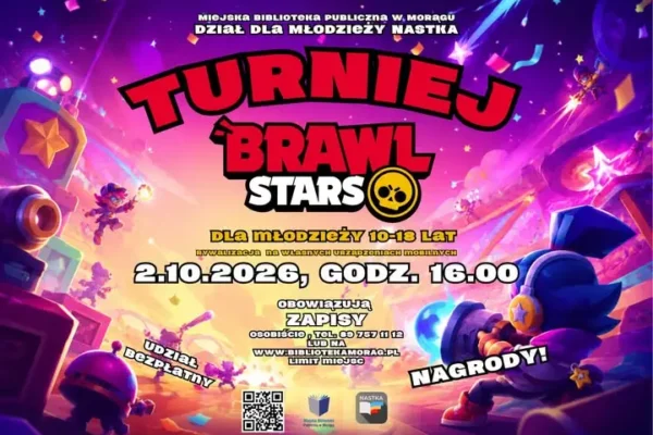 Turniej Brawl Stars w Morągu – NASTKA zaprasza młodzież 2 października