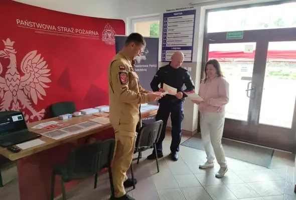 Specjalny Trening Reagowania w Ostródzie i okolicach — strażacy czekają do 14:00