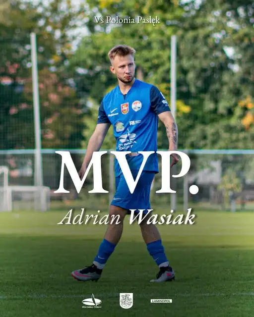 Adrian Wasiak ponownie najlepszym zawodnikiem meczu Sokoła Ostróda