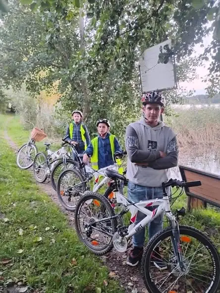 Wycieczka rowerowa nad jezioro Mildzie w Miłakowie – innowacja pedagogiczna w praktyce