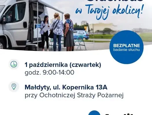 Bezpłatne badanie słuchu w Małdytach – już 1 października