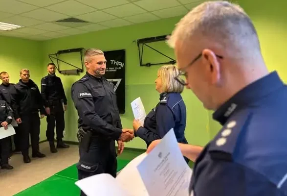 Policjanci z trzech powiatów szkolili się w Ostródzie z reagowania na niestandardowe zachowania