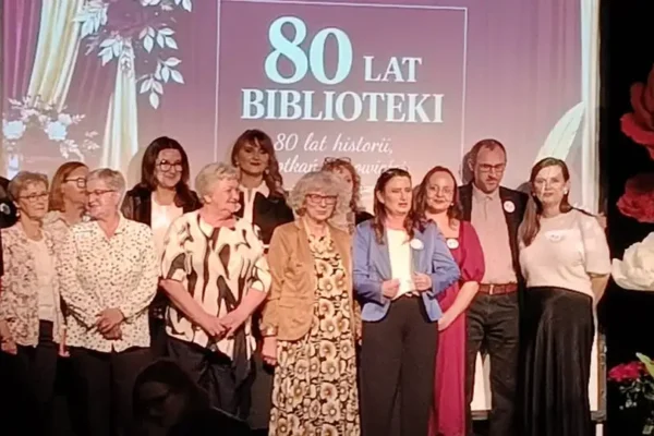 80-lecie Miejskiej Biblioteki Publicznej w Ostródzie – uroczysta gala na zamku