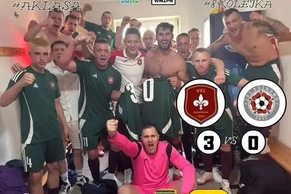 VEL Dąbrówno wygrywa 3:0 z LKS Różnowo – pierwsze punkty u siebie
