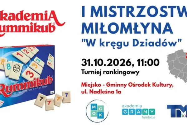 I Mistrzostwa Miłomłyna w Rummikub – eliminacje do Mistrzostw Województwa 2027