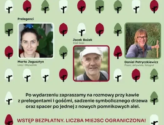 Łukta: sadzenie drzew i spacer nową aleją pomnikową – zapisy do 20 października