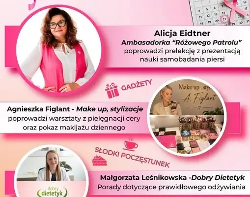 Różowy Październik w Morągu: spotkanie o profilaktyce raka piersi