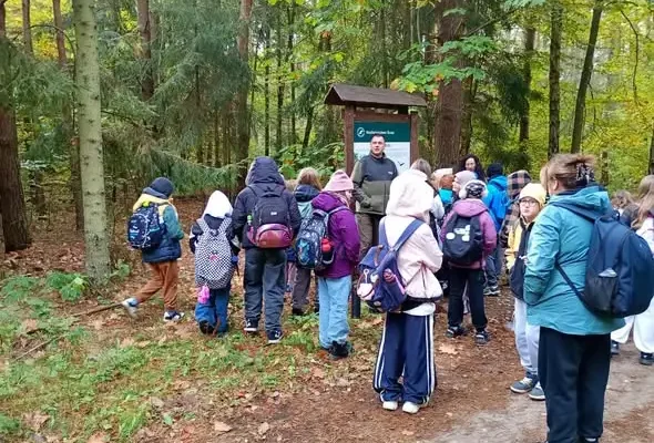 Uczniowie z Ostrody odkrywali przyrodę Pojezierza Iławskiego