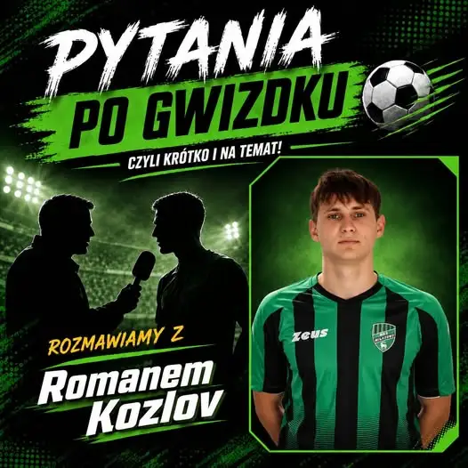 Roman Kozlov o asyście, poprzeczce i grze w osłabieniu po czerwonej kartce