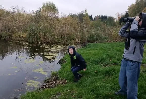 GOKiS Małdyty z wizytą w Kole Łowieckim „Łabędź” – dzień pełen przyrodniczych odkryć