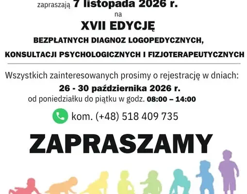Bezpłatne diagnozy logopedyczne i konsultacje specjalistyczne w Ostródzie – zapisy już wkrótce