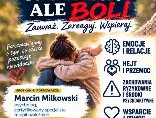 Małdyty: spotkanie o emocjach i hejcie. „MówMY, zanim KTOŚ zamilknie na zawsze”