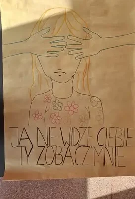 Uczniowie po raz trzeci zagrali w kampanii „Ja nie widzę Ciebie, Ty zobacz mnie”
