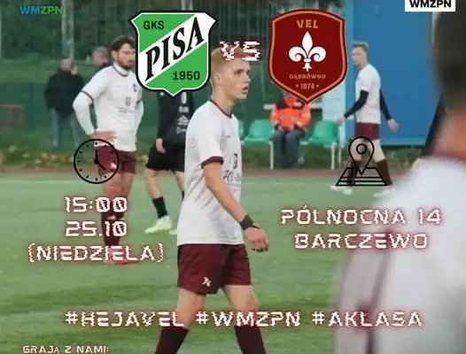 Pisa II Barczewo zmierzy się z rezerwami w 11. kolejce