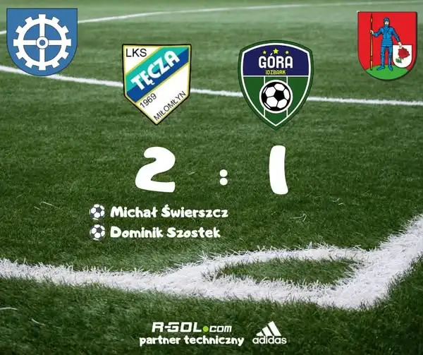 LKS Tęcza Miłomłyn wygrywa z Górą 2:1 po emocjonującym meczu
