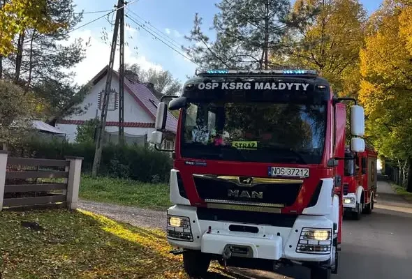Izolowane zdarzenie medyczne w Plękitach – poszkodowana trafiła do szpitala