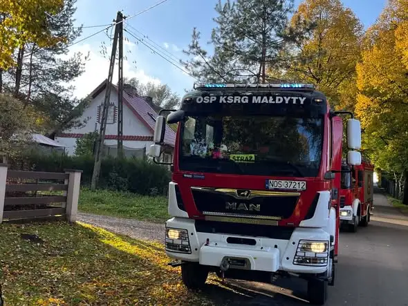 Izolowane zdarzenie medyczne w Plękitach – poszkodowana trafiła do szpitala