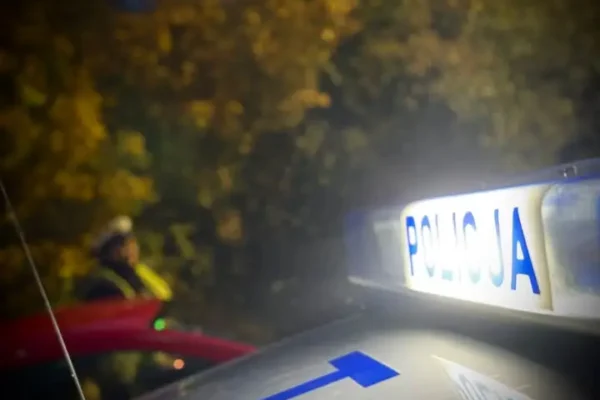 Weekend na drogach powiatu ostródzkiego: kolizje, wypadek i nietrzeźwi kierowcy