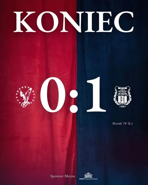 Sokół Ostróda przegrywa ze Stomilem 0:1 — relacja z meczu