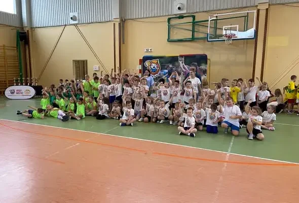 Miłomłyn na sportowej arenie „Małego Mistrza” w Ostródzie