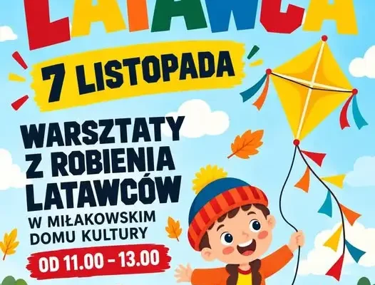 Rodzinne warsztaty budowy latawców w MDK – zaproszenie na 7 listopada