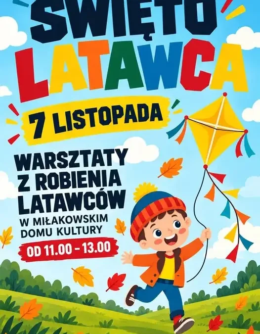 Rodzinne warsztaty budowy latawców w MDK – zaproszenie na 7 listopada