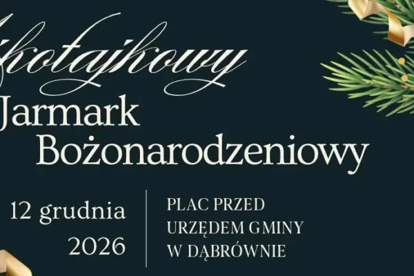 Mikołajkowy Jarmark Bożonarodzeniowy w Dąbrównie – 12 grudnia 2026